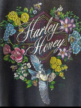 Harley Honey Floral harley davidson vintage 1991 rare vintage